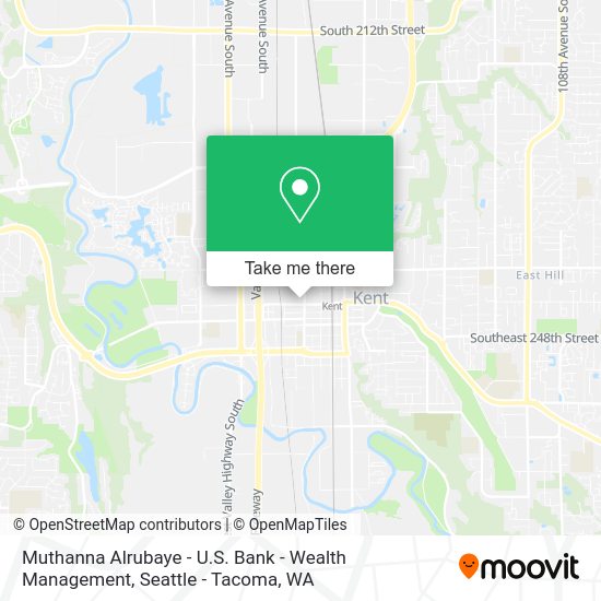 Muthanna Alrubaye - U.S. Bank - Wealth Management map
