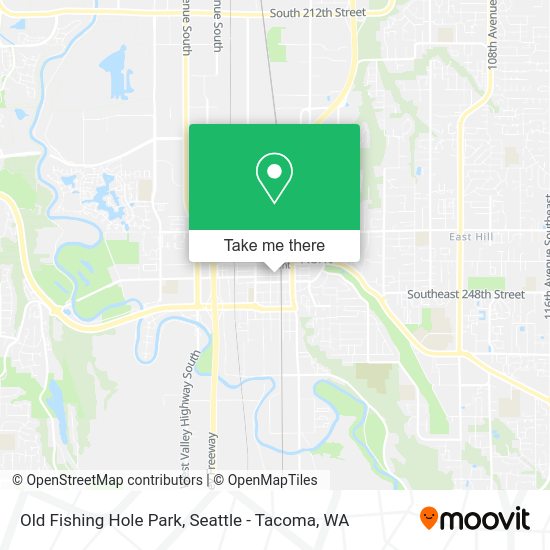 Old Fishing Hole Park map