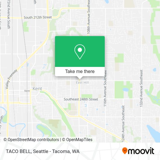 Mapa de TACO BELL