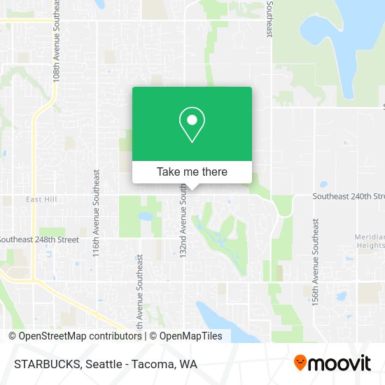 STARBUCKS map
