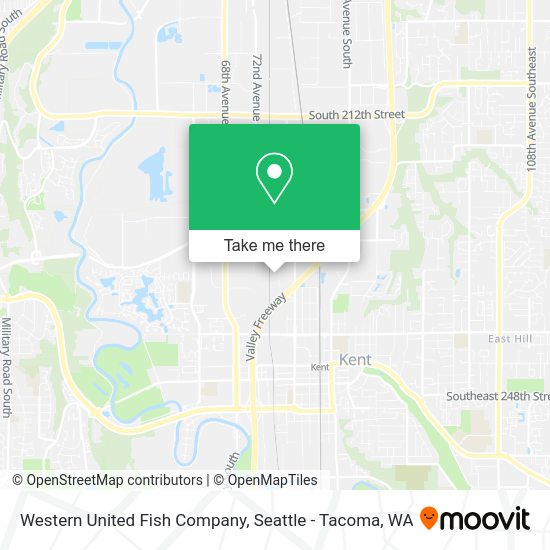 Western United Fish Company map