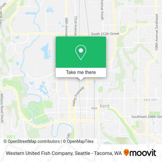 Western United Fish Company map