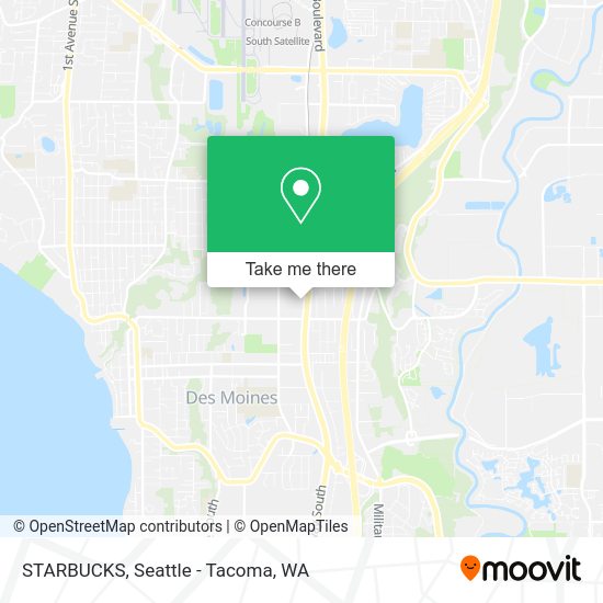 STARBUCKS map