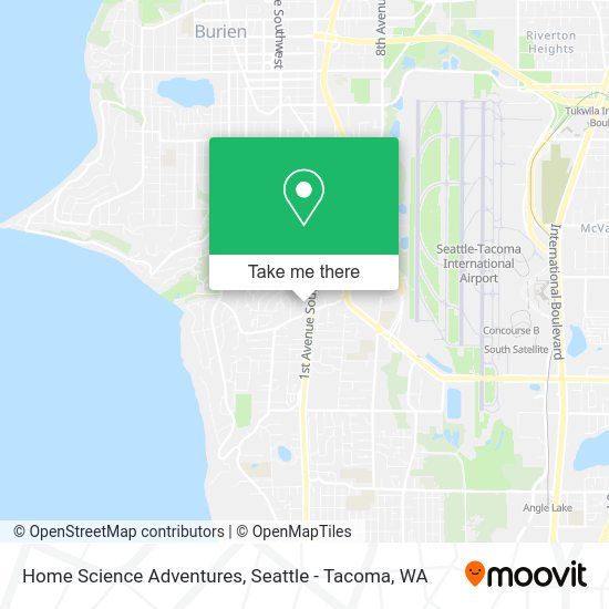 Home Science Adventures map