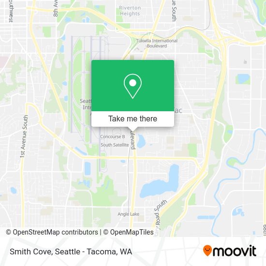 Smith Cove map