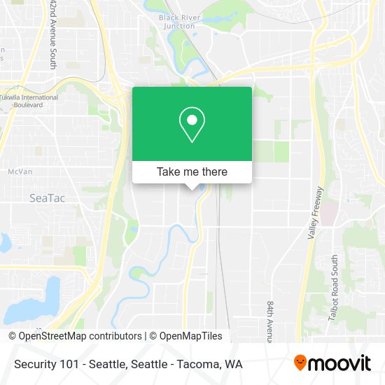 Security 101 - Seattle map