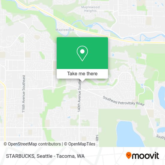 STARBUCKS map