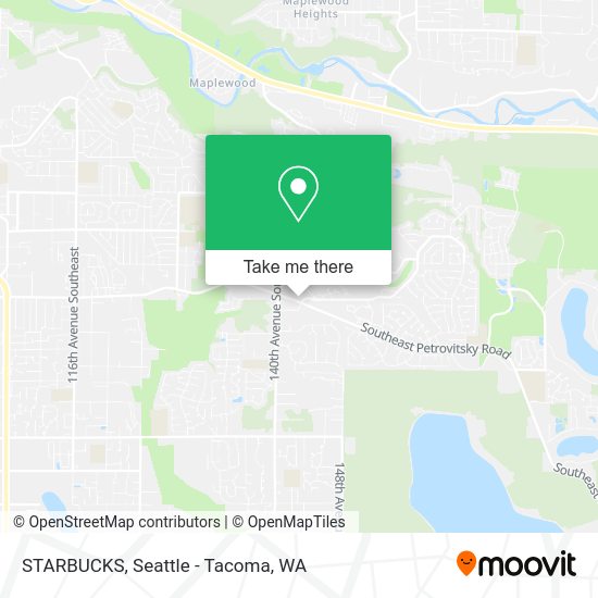 STARBUCKS map