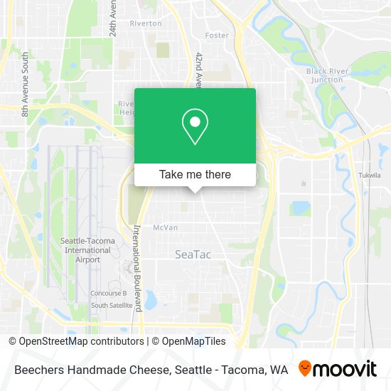 Beechers Handmade Cheese map