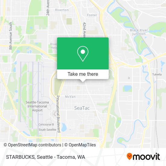 STARBUCKS map