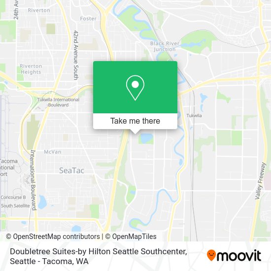Mapa de Doubletree Suites-by Hilton Seattle Southcenter