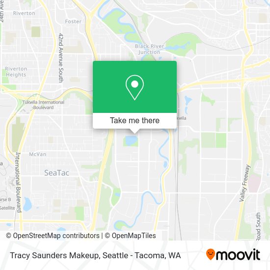 Mapa de Tracy Saunders Makeup