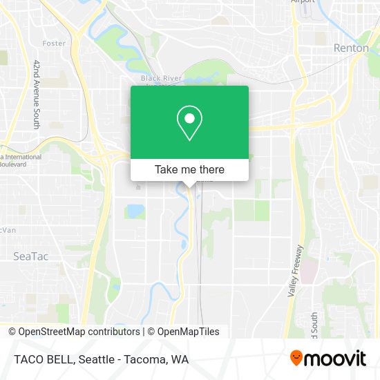TACO BELL map
