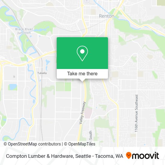 Compton Lumber & Hardware map