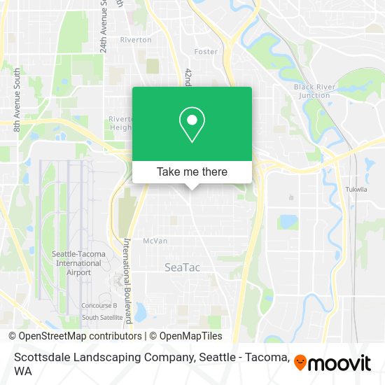 Mapa de Scottsdale Landscaping Company
