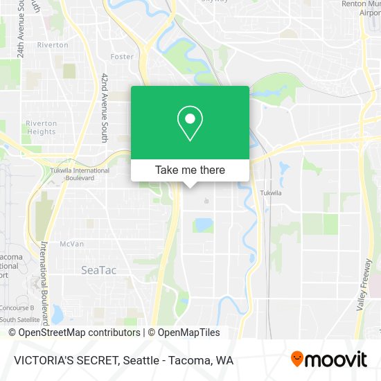 VICTORIA'S SECRET map