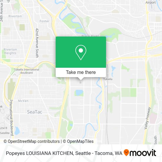 Popeyes LOUISIANA KITCHEN map