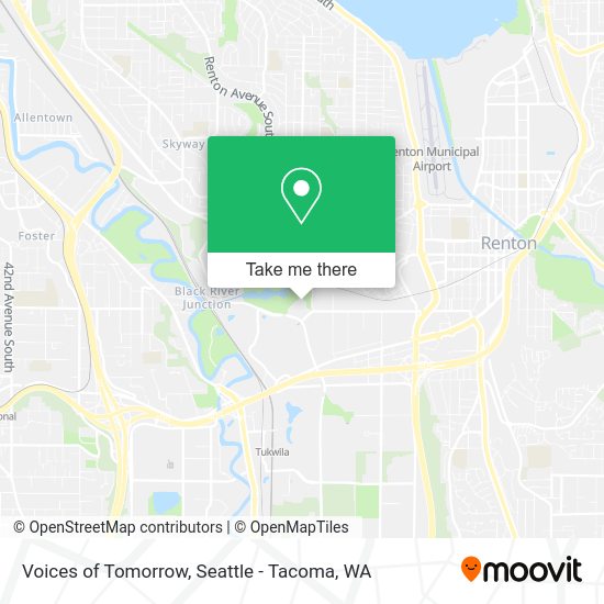 Voices of Tomorrow map