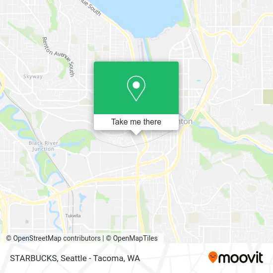 STARBUCKS map