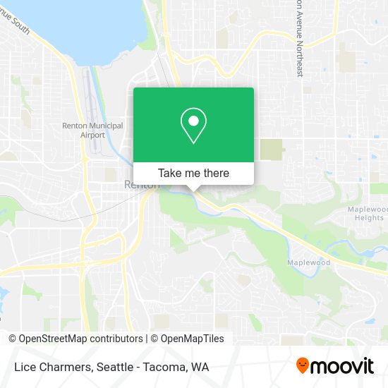 Lice Charmers map