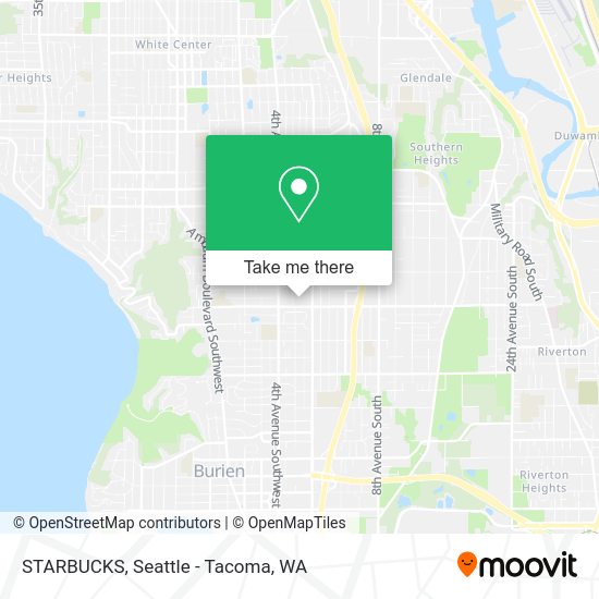 STARBUCKS map