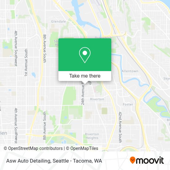 Asw Auto Detailing map