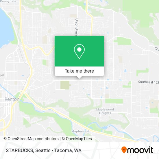 STARBUCKS map