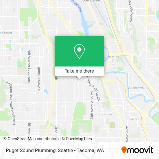 Mapa de Puget Sound Plumbing