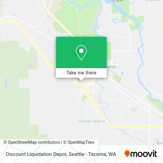 Discount Liquidation Depot map
