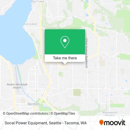 Socal Power Equipment map