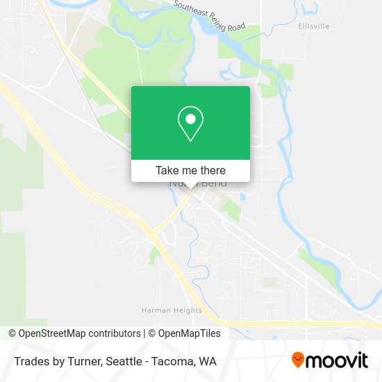 Trades by Turner map