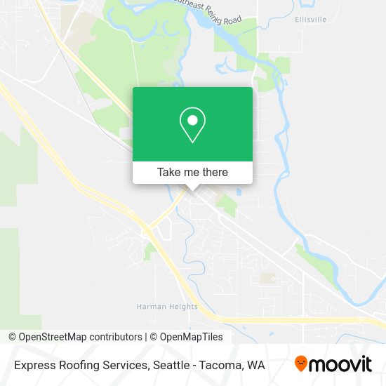 Express Roofing Services map