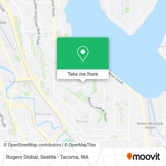 Mapa de Rogers Global