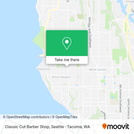 Classic Cut Barber Shop map