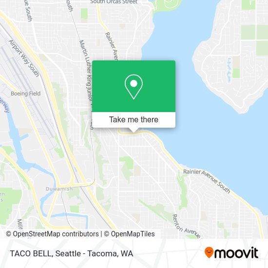 Mapa de TACO BELL
