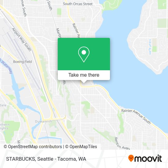 STARBUCKS map