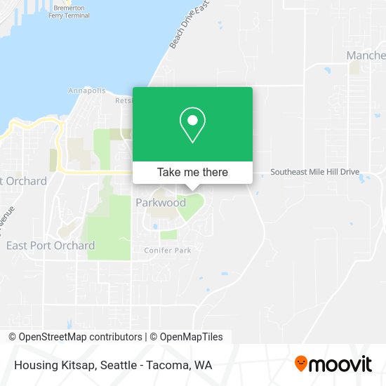 Housing Kitsap map