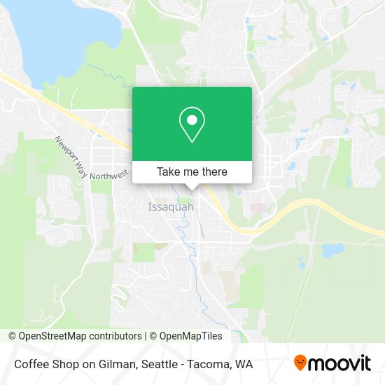 Coffee Shop on Gilman map