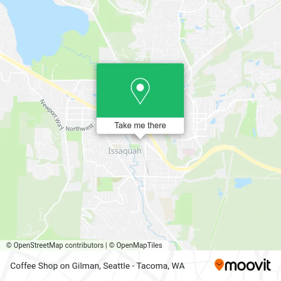 Mapa de Coffee Shop on Gilman