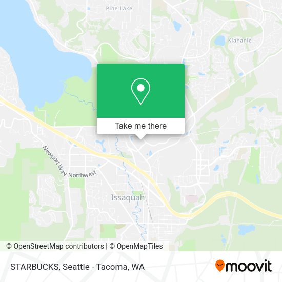 STARBUCKS map