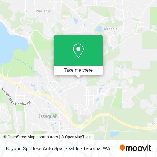 Mapa de Beyond Spotless Auto Spa