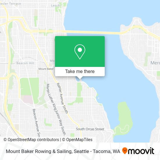 Mapa de Mount Baker Rowing & Sailing