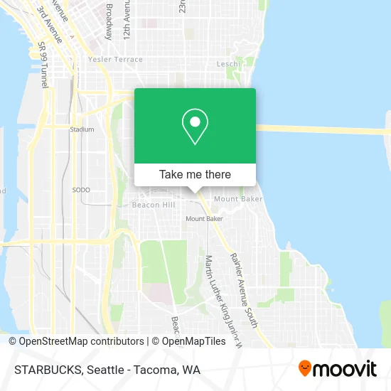 STARBUCKS map