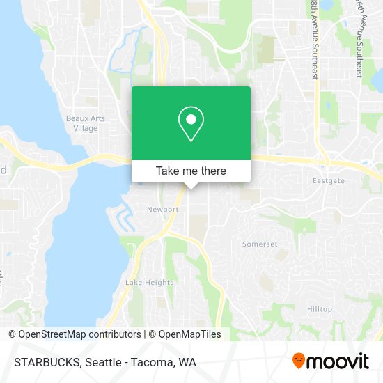 STARBUCKS map