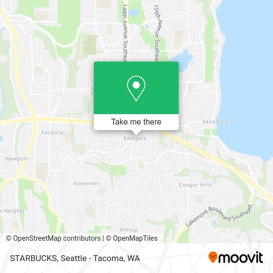 STARBUCKS map