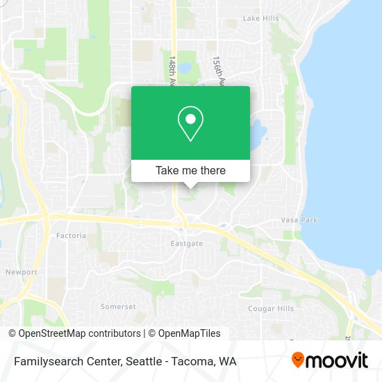 Familysearch Center map