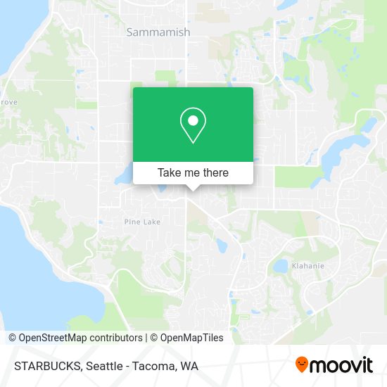 STARBUCKS map