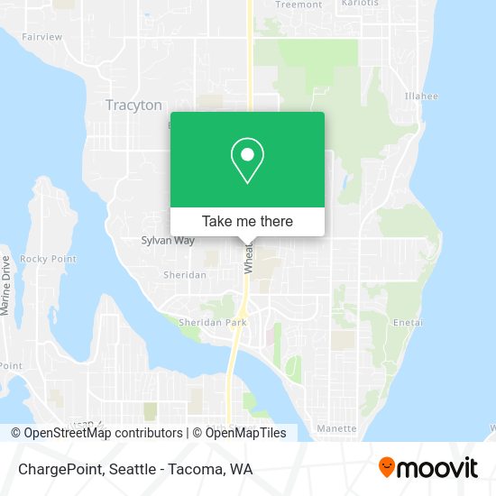 ChargePoint map