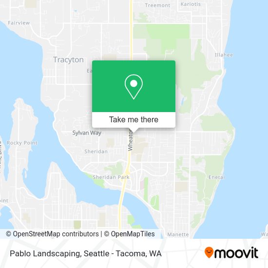 Pablo Landscaping map