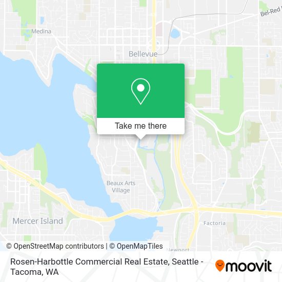 Rosen-Harbottle Commercial Real Estate map